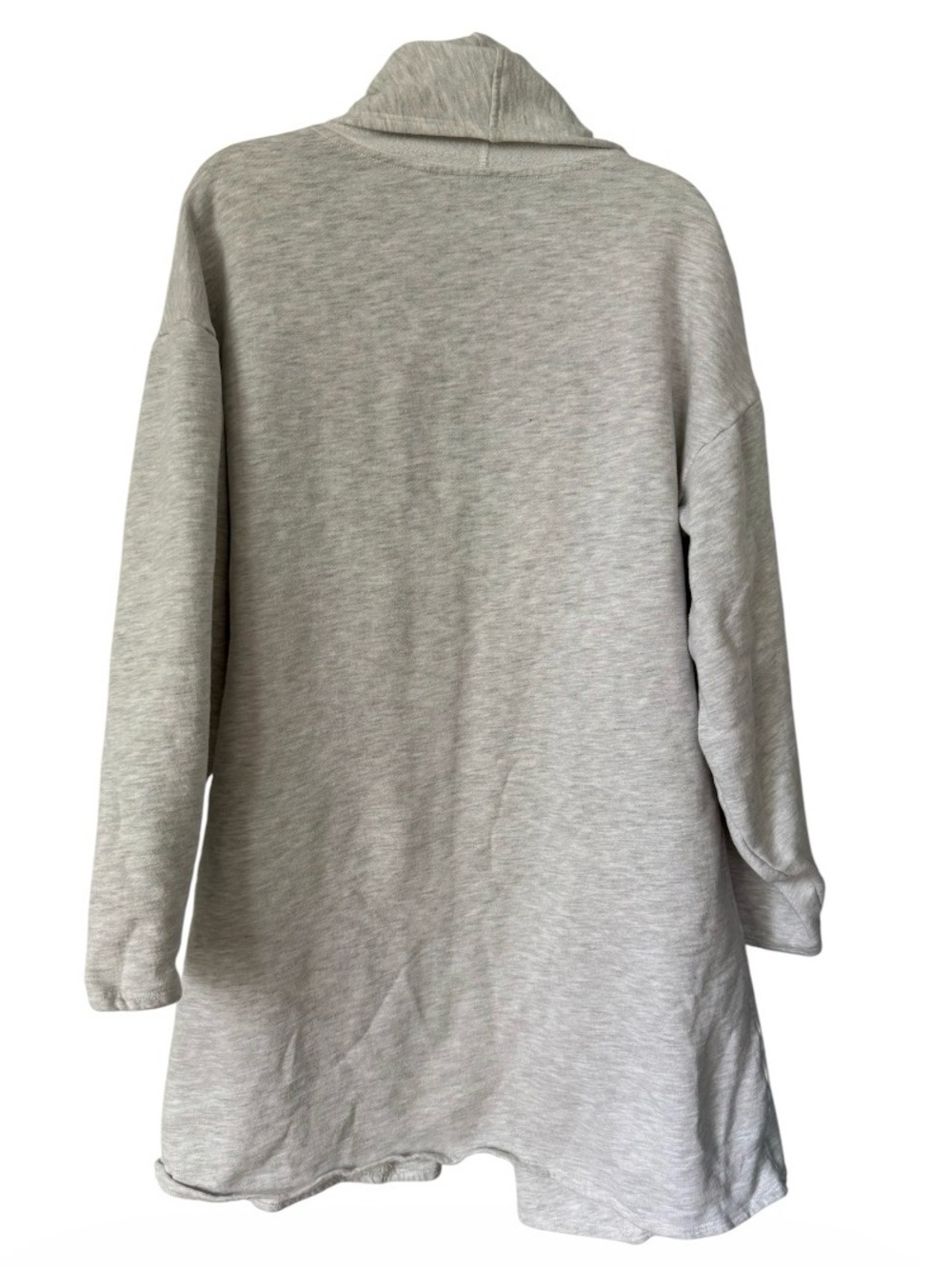 Joah Brown Oversized Open Cardigan One Size   Gray - Picture 3 of 5